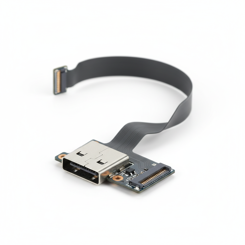 Connecteur USB-C remplacement smartphone vue de côté