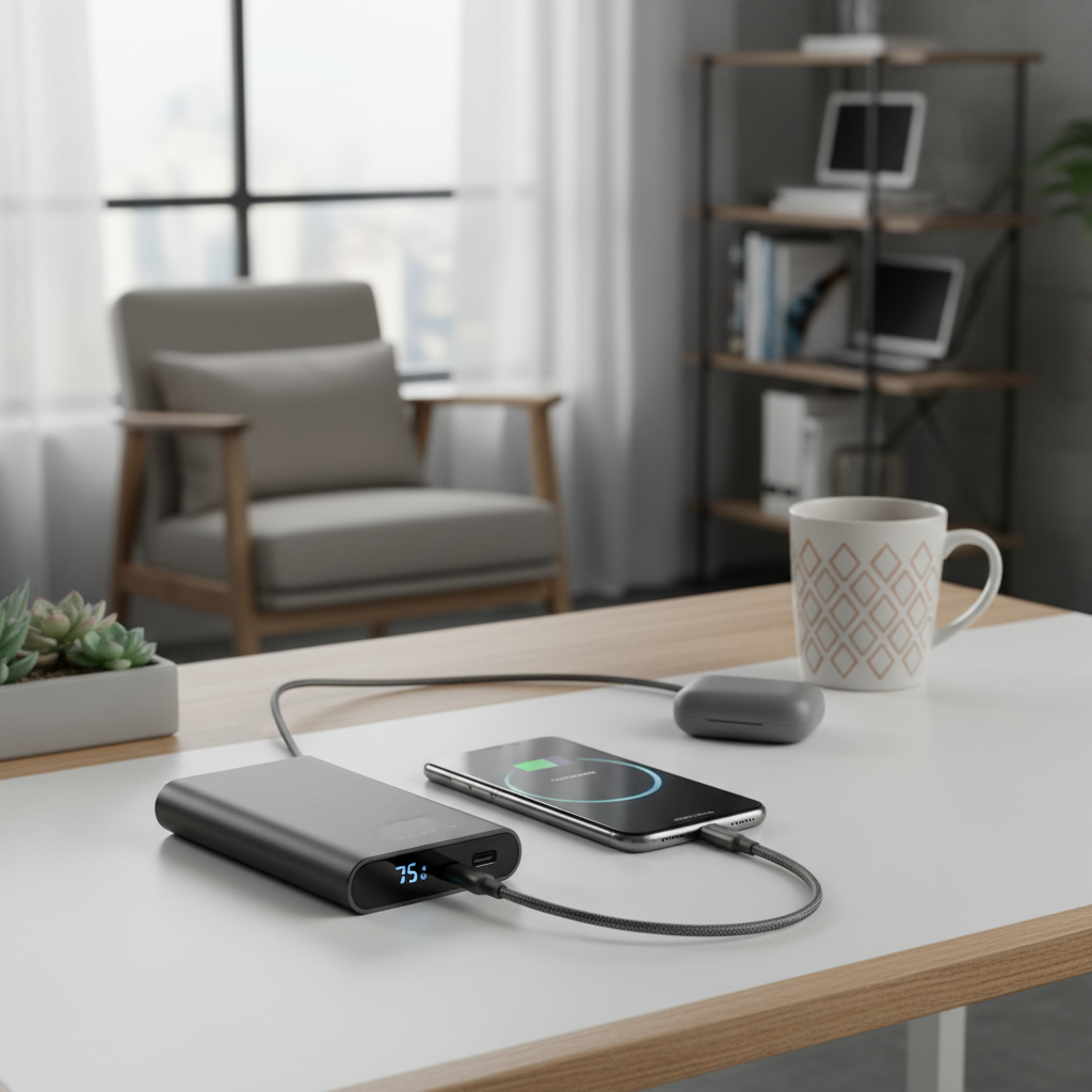 Batterie Externe en situation